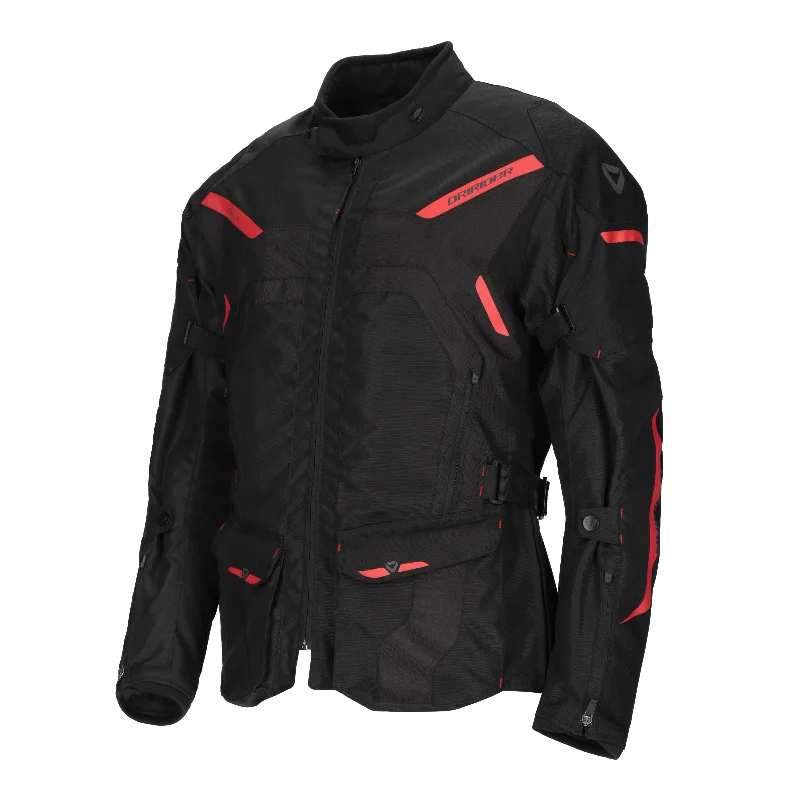 DRIRIDER APEX 6 JACKET - BLACK/RED