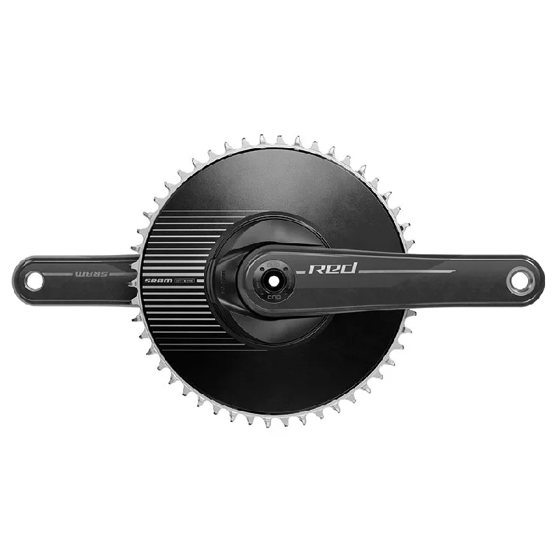 SRAM RED 1 Crankset - 165mm 12-Speed 50t Aero Chainring 8-Bolt Direct Mount DUB Spindle Interface Natural Carbon E1