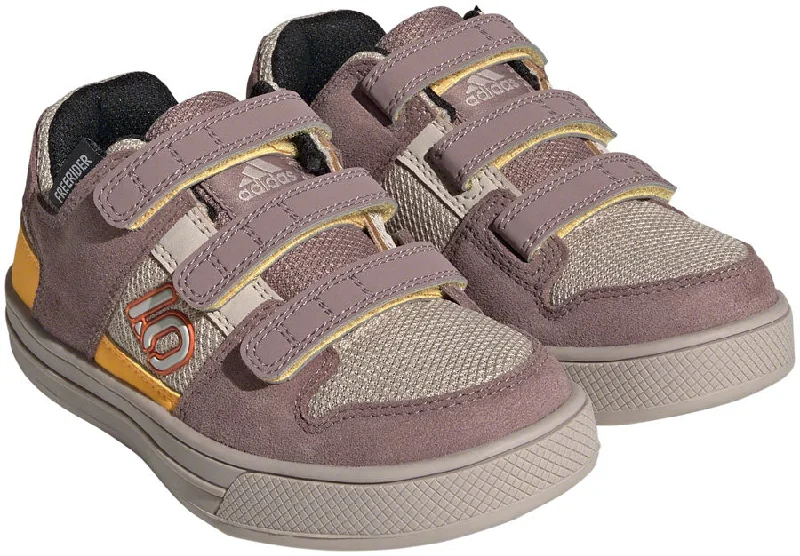 Five Ten Freerider VCS Flat Shoes - Kids Wonder Taupe/Gray One/Solar Gold 5.5