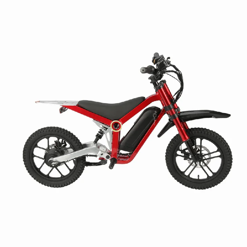 (Ship from China) KDX350 Kids Electric Dirt Bike | 36V 350W | 22mph | 16IN Tires