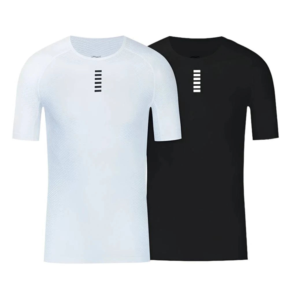 Cycling Base Layer Men Short Sleeve Bike Sports Shirt Bicycle Underwear Racing Bicycle Shirt  MTB Clothing Breathable