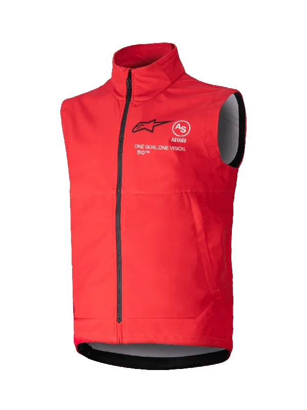 ALPINESTARS TECHSTAR SOFTSHELL VEST - BRIGHT RED