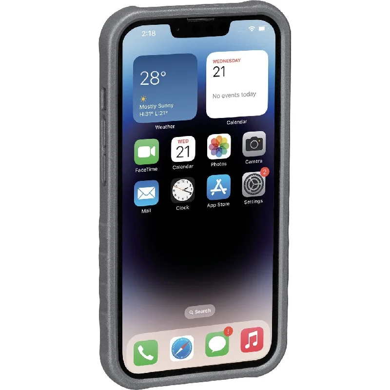 Custodia Topeak RideCase per iPhone 14 nera/grigia