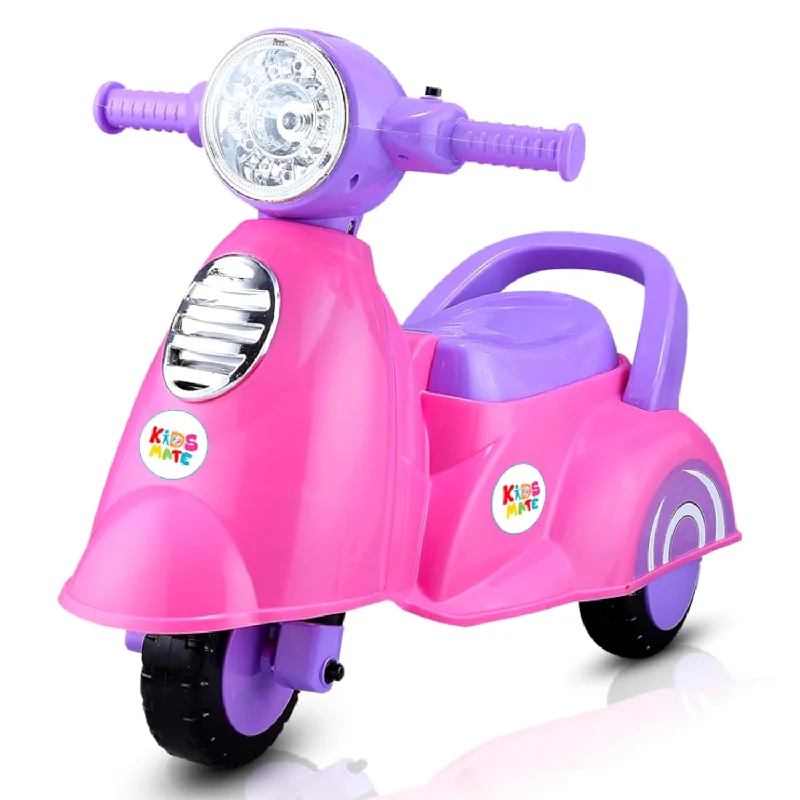 Kidsmate Rhino Push Scooter | Music & Light for Kids