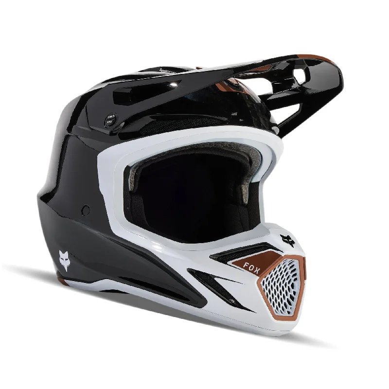 FOX 2024 V3 RS OPTICAL HELMET - BLACK