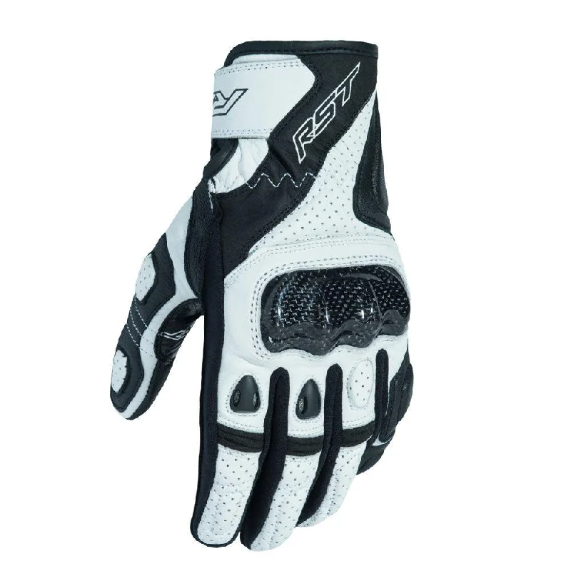 RST STUNT III GLOVES - WHITE