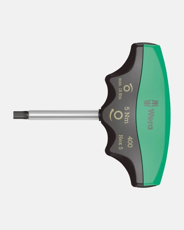 Wera 400 Hex Torque Indicator T-Handle Screwdriver Hex 5mm