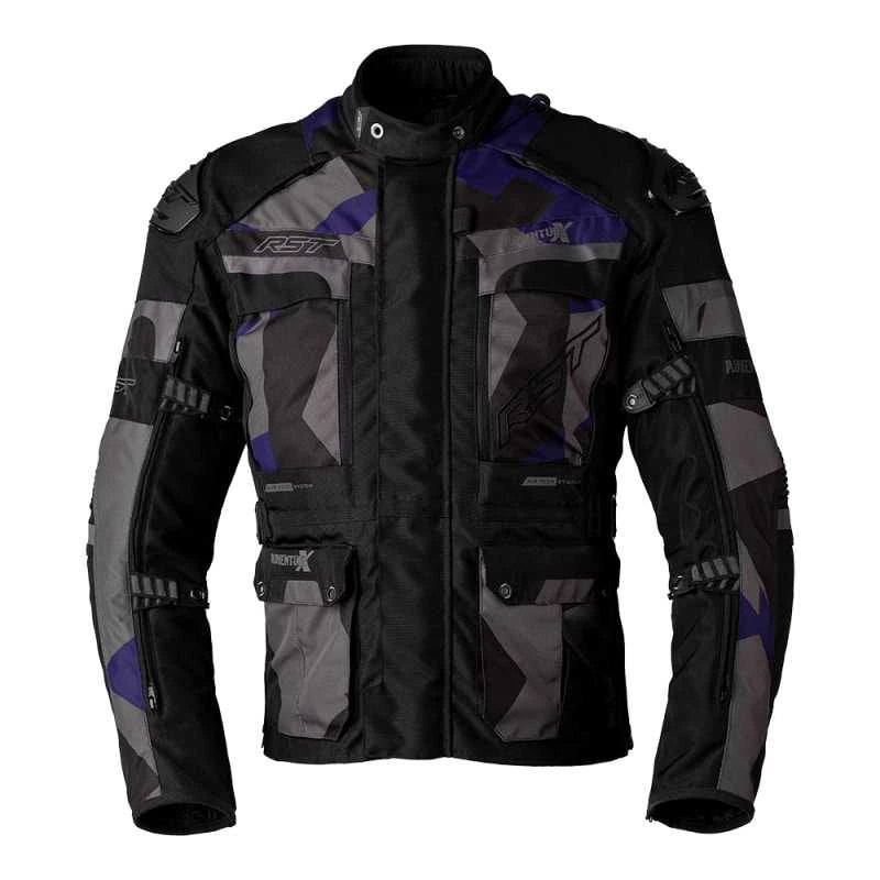 RST ADVENTURE-X PRO CE JACKET - NAVY CAMO