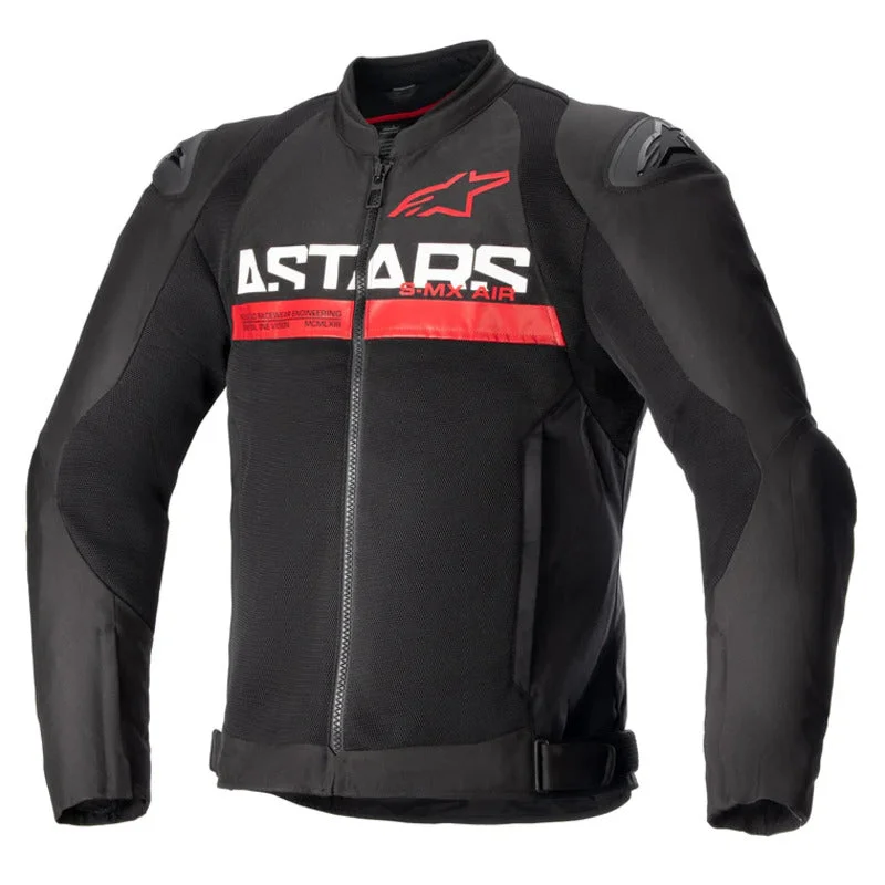 ALPINESTARS SMX AIR JACKET -BLACK/BRIGHT RED