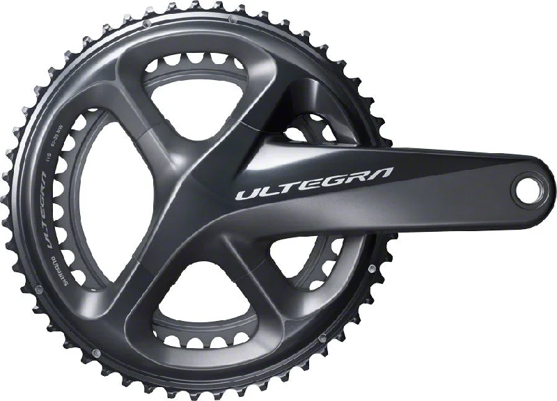 Shimano Ultegra FC-R8000 Crankset - 165mm 11-Speed 50/34t 110 Asymmetric BCD Hollowtech II Spindle Interface BLK