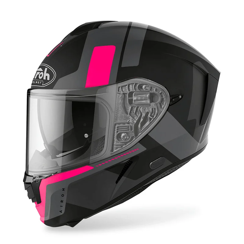 AIROH SPARK HELMET - 'SHOGUN' PINK MATT