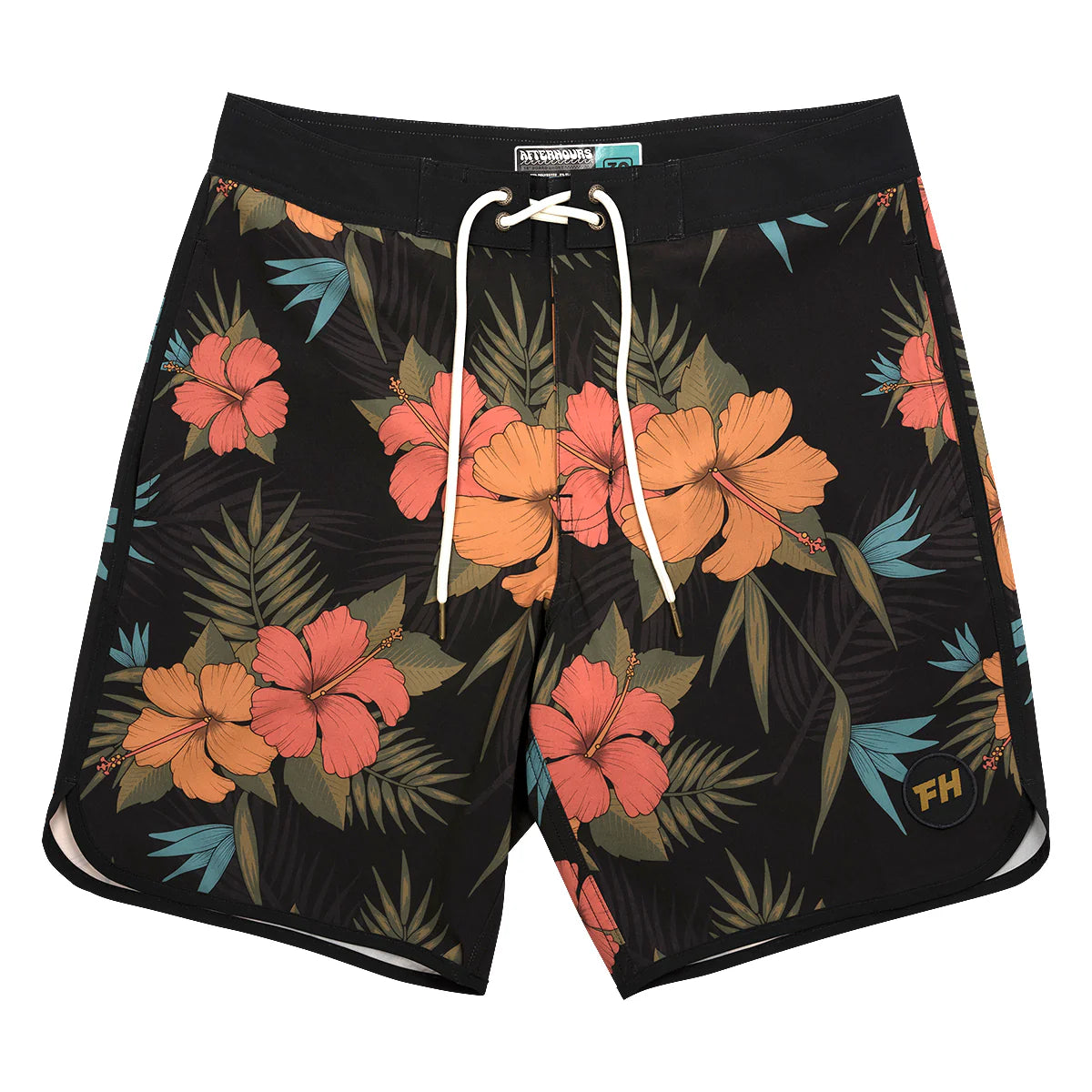 Fasthouse After Hours 18" Short - Dark Floral