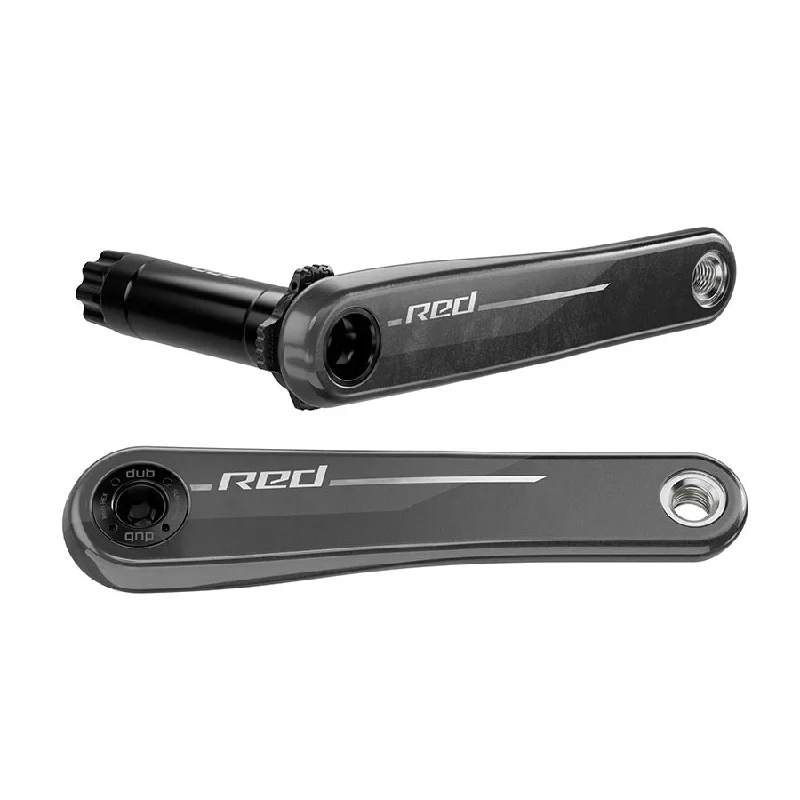 SRAM RED Crank Arm Assembly - 172.5mm 12-Speed 8-Bolt Direct Mount DUB Spindle Interface Natural Carbon E1