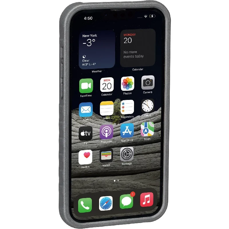 Custodia Topeak RideCase per iPhone 13 Pro Max nera/grigia