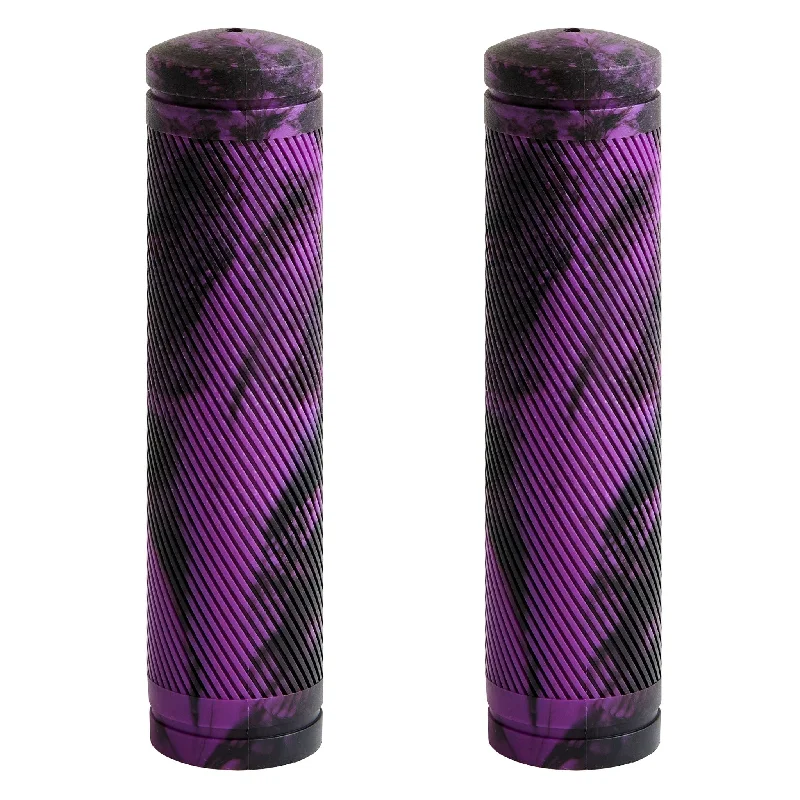 Bike Grips - Purple/Black