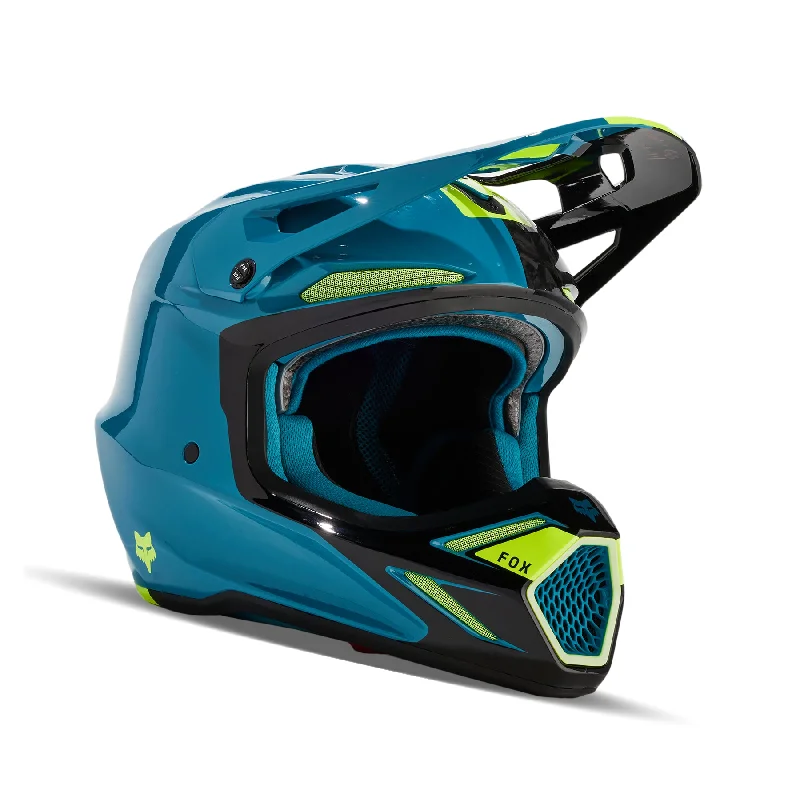 FOX 2024 V3 RS OPTICAL HELMET - MAUI BLUE