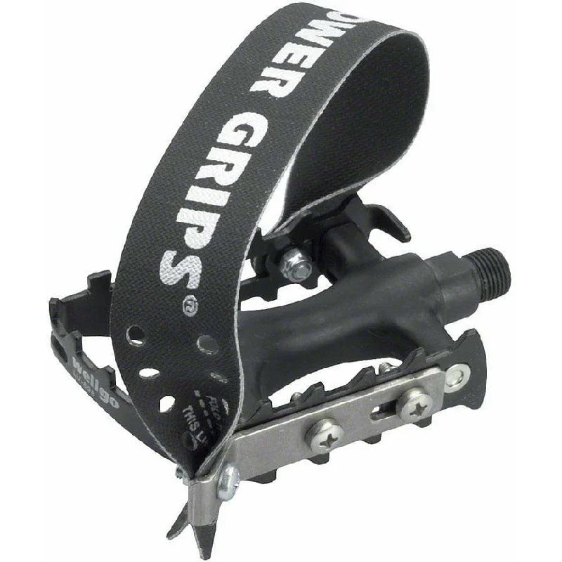 Sport Pedal Kit - Plastic 9/16" Black