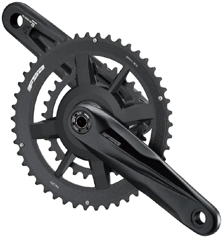 Full Speed Ahead Gossamer Pro AGX+ 2x Crankset  - 165mm 11-Speed 46/30t DM/90 BCD 24mm MegaExo Spindle N11 BLK