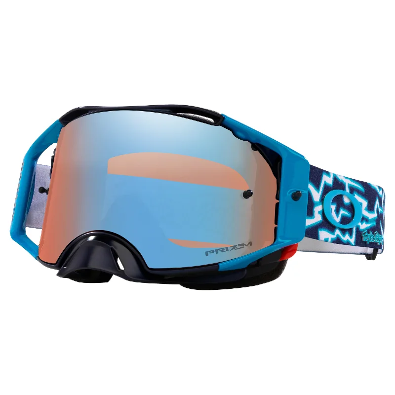 OAKLEY AIRBRAKE TLD BLUE LIGHTNING GOGGLES - PRIZM SAPHIRE (IRRIDIUM)