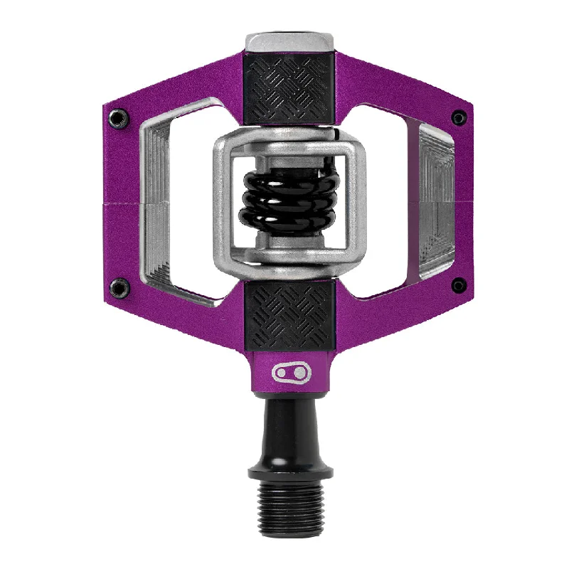 Crankbrothers Mallet Trail Pedals - Dual Sided Clipless Platform Aluminum 9/16" Purple