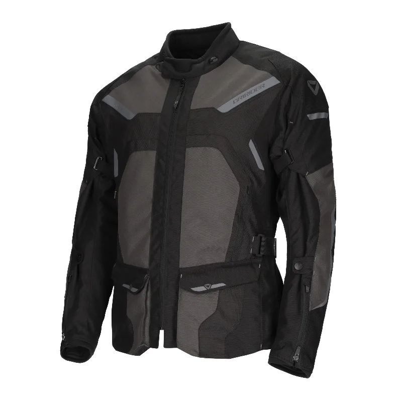 DRIRIDER APEX 6 JACKET - BLACK/GREY/LIGHT GREY