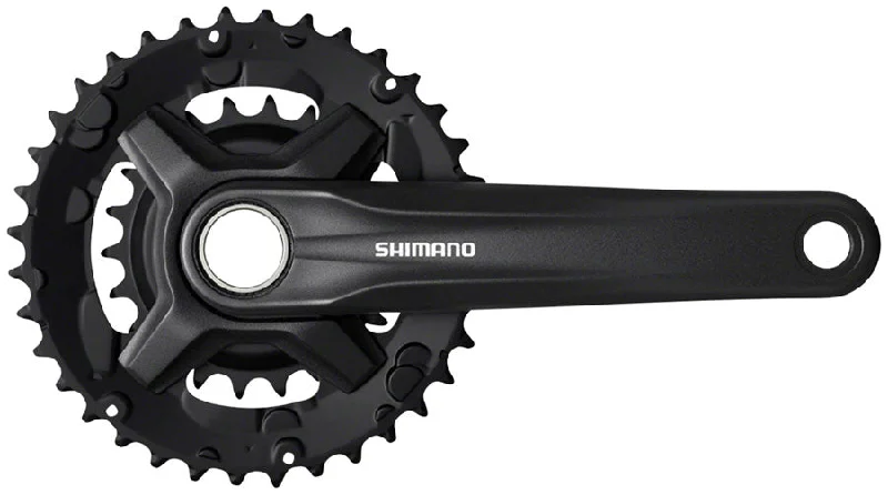 Shimano FC-MT210-B2 Crankset - 175mm 9-Speed 36/22t Riveted 51.8mm Chainline BLK