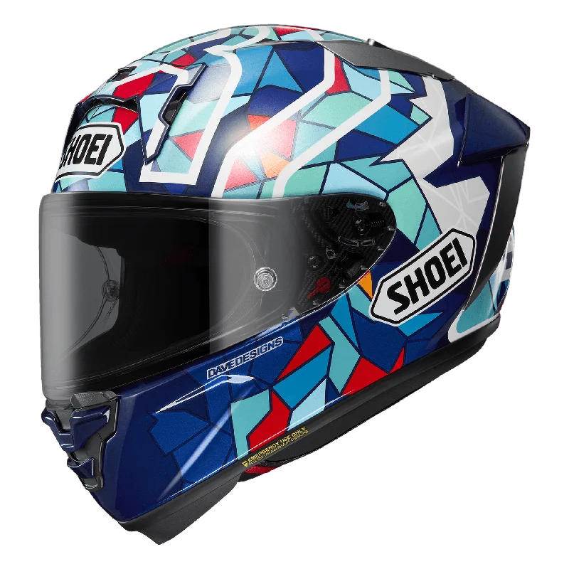 SHOEI X-SPR PRO MARQUEZ BARCELONA HELMET - TC-10