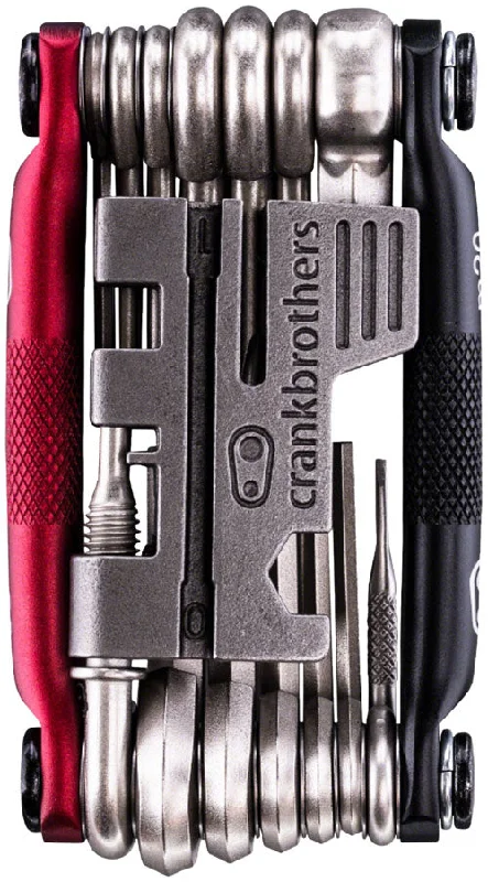 Crankbrothers Multi 20 Tool - Matte Black/Red