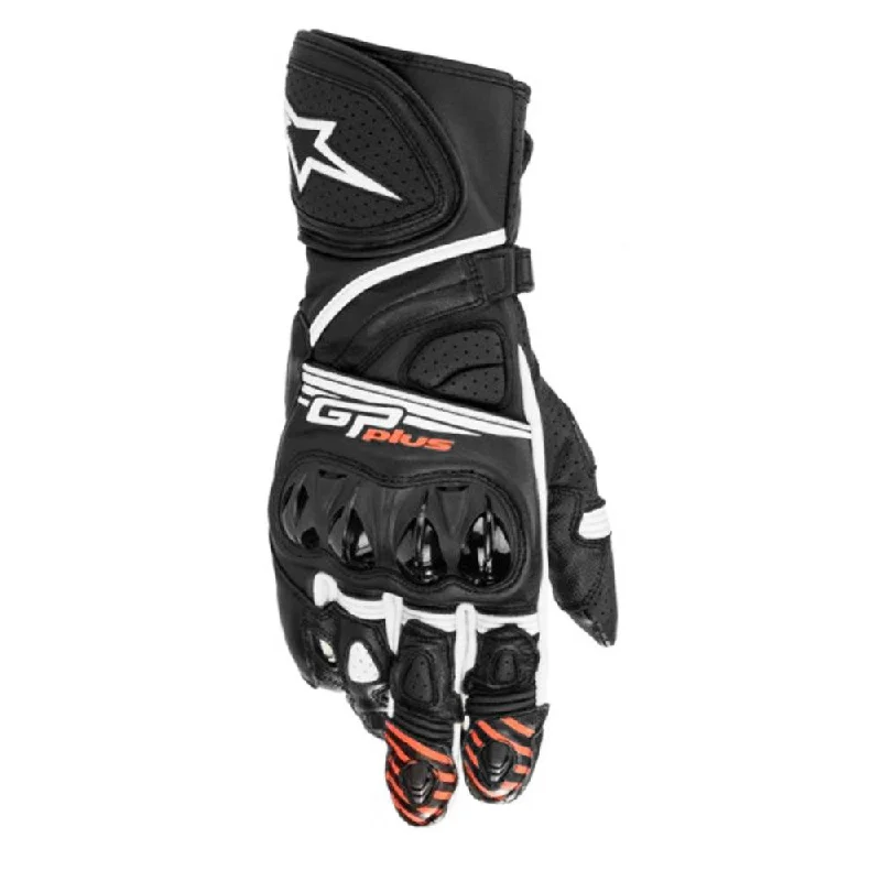 ALPINESTARS GP PLUS R V2 GLOVES - BLACK/WHITE