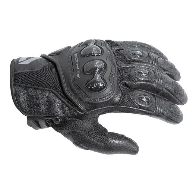 DRIRIDER AIR-RIDE 2 SHORT CUFF GLOVES - BLACK